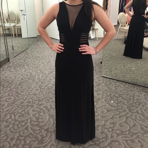 Morgan & Co. Dresses & Skirts - host pick ❤️ sleeveless black gown